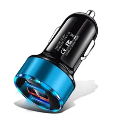 Автомобильное зарядное устройство с 2 портами 3 1 А и двумя USB-портами 12-24