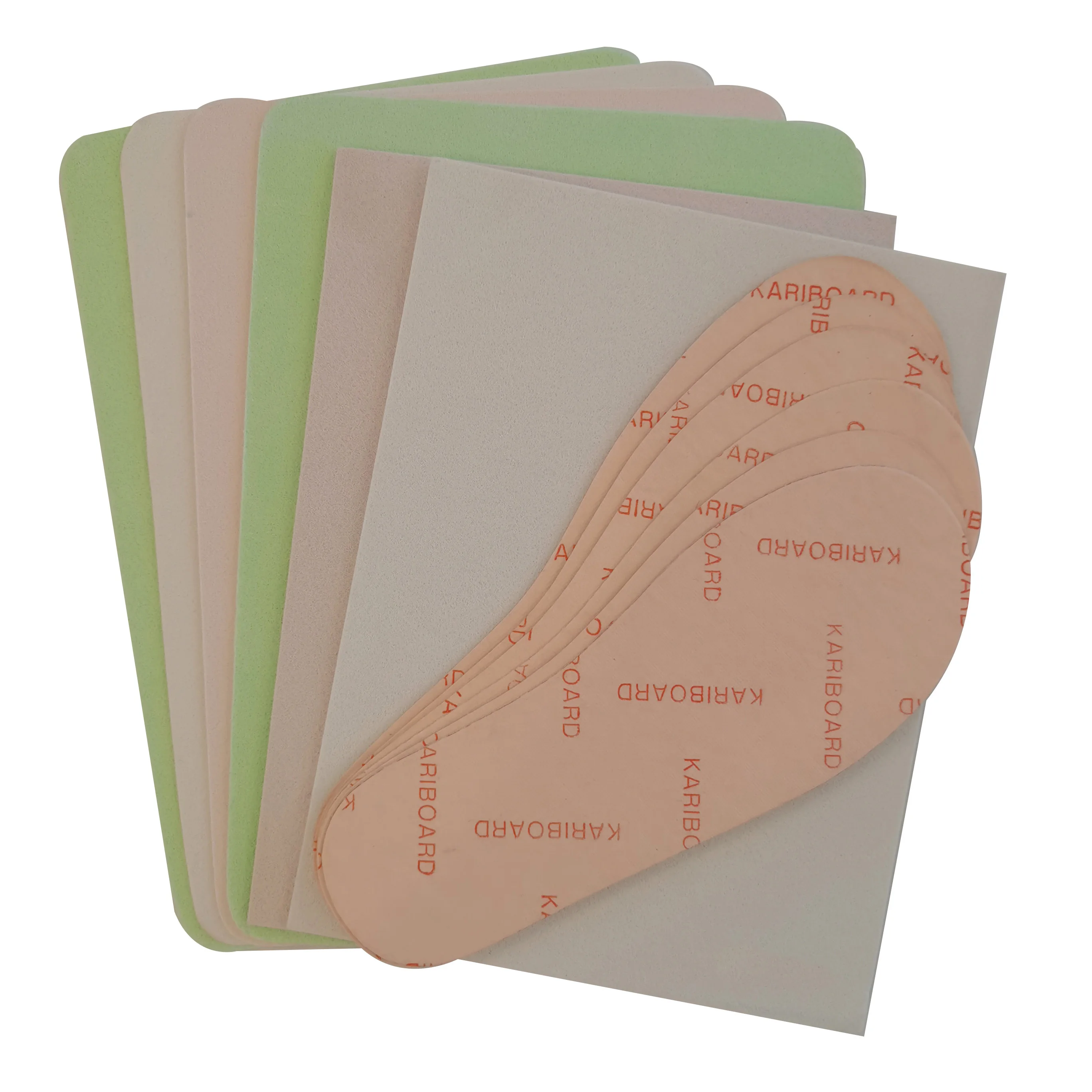 Precision-Molded EVA Midsole Boards Nonwoven Chemical Sheet Thermoplastic Shoes Toe Puff and Counter Material