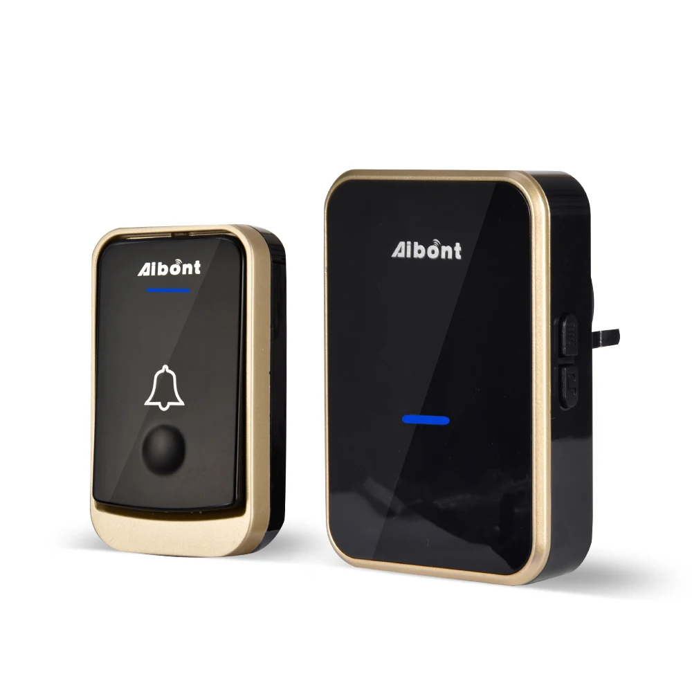Plug 52 Songs Optional Waterproof Touch Button Digital Shop Bells Series Bell 2 Receiver 1 Transmitter Alarm Smart Doorbell