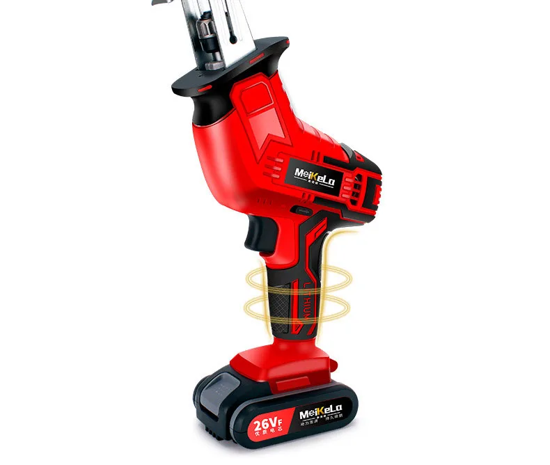 New Model Large Capacity Lithium Battery Cordless Reciprocating Chainsaw