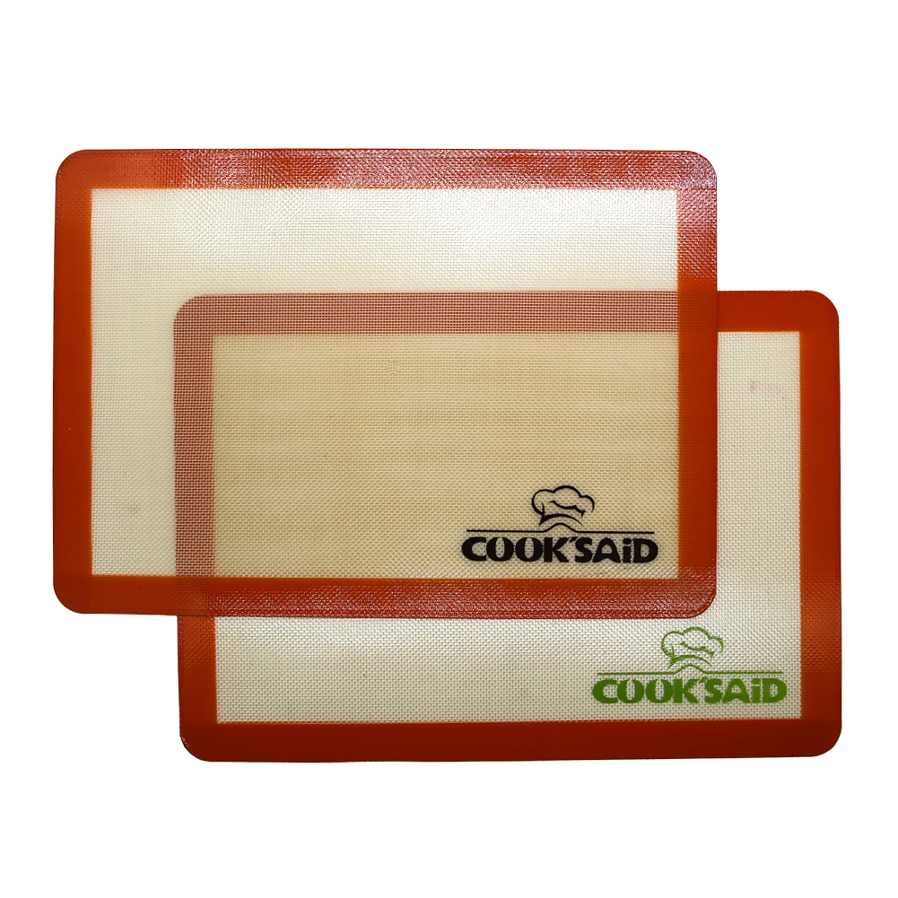 
BPA Free Non-Stick Silicone Baking Mat Set Fondant Mat Dough Mat 