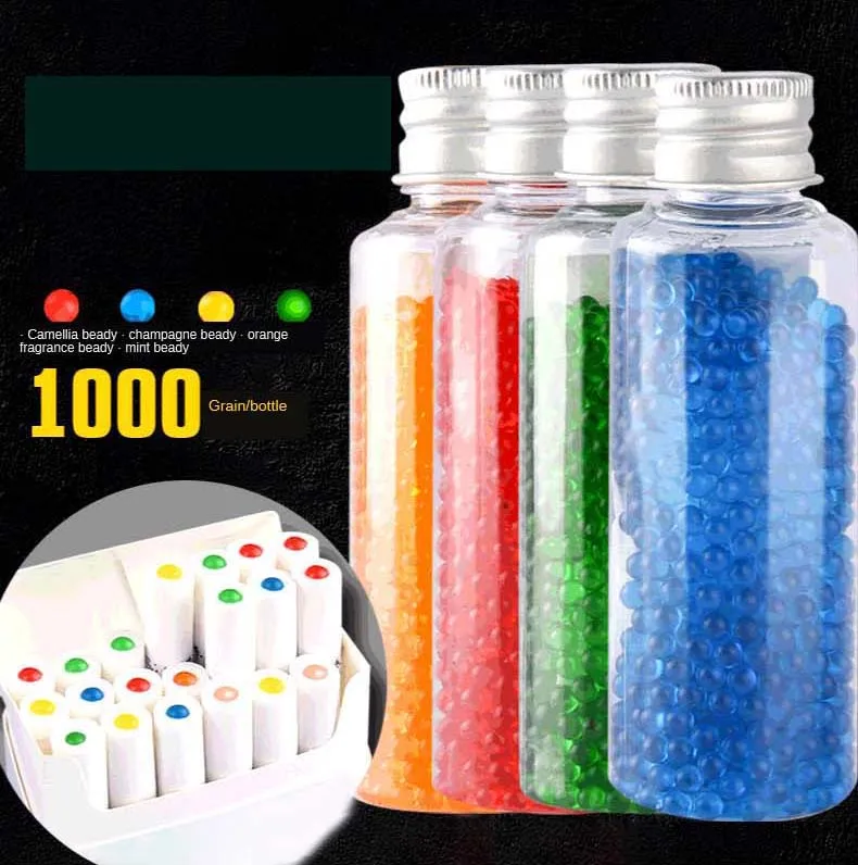 Небольшой размер портативный удобный для использования пластиковый ящик инжектор для сигарет шарик с зажигалкой