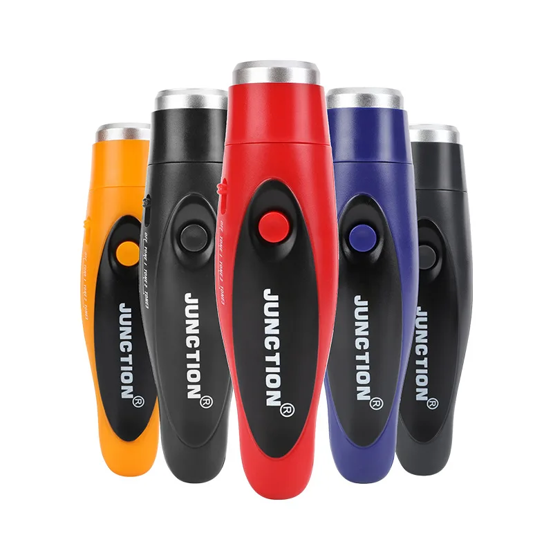 Battery Operated Whistle Adjustable 3 Different Loud Whistle Sounds with Lanyard Electronic Whistles for Referees Soccer Sports