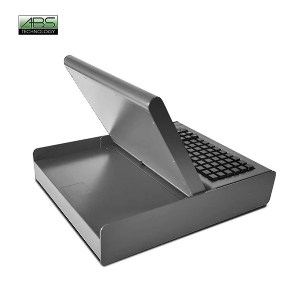 12.1 Inch LCD All-in-One Touch Screen POS Machine with Integrated Programmable Keyboard for Various Cashier Scenarios