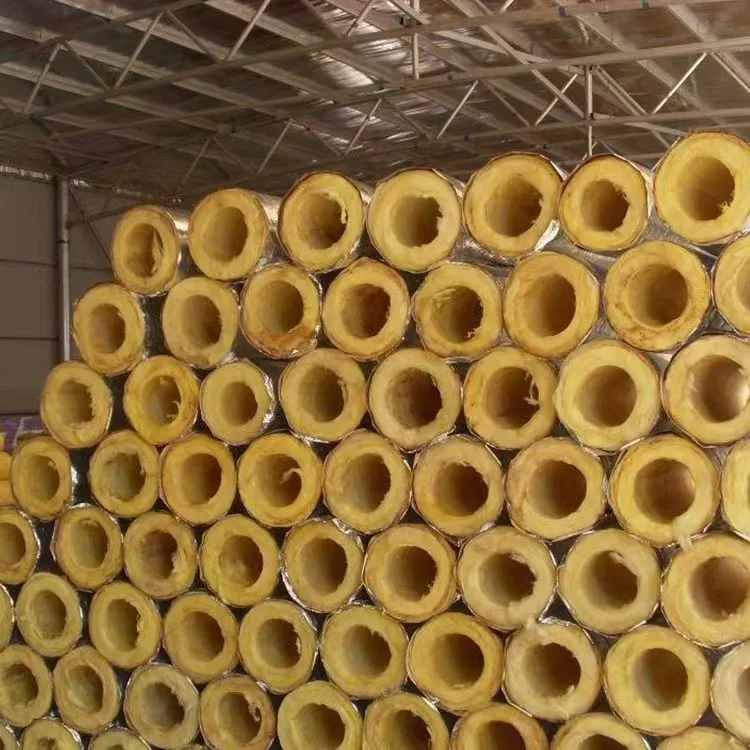 Chemical rock fiber cotton pipe insulation rock mineral wool heat pipe refractory heat pipe