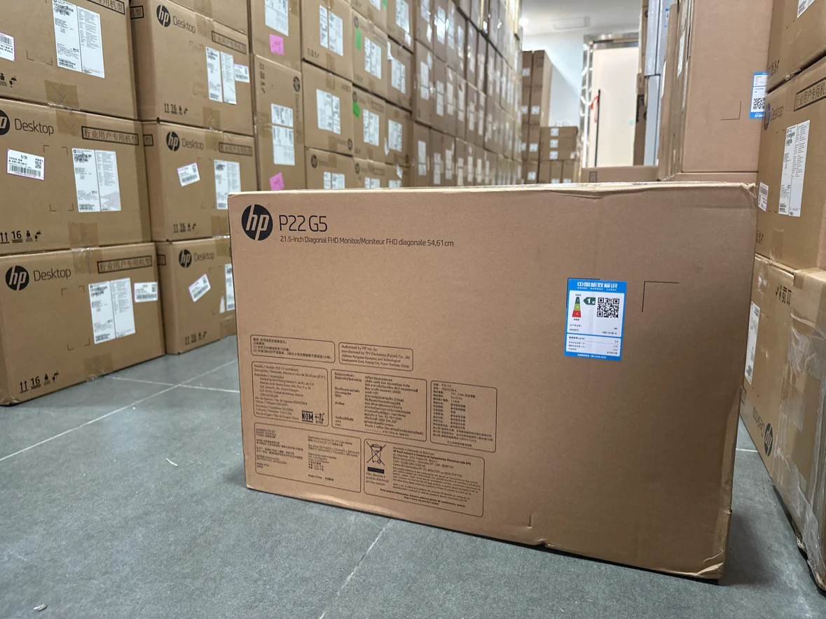 LCD Monitor 21.5 Inch Wide Screen P22 G5 LCD Computer Monitor 21.5 inch IPS monitor DP+VGA ports interface