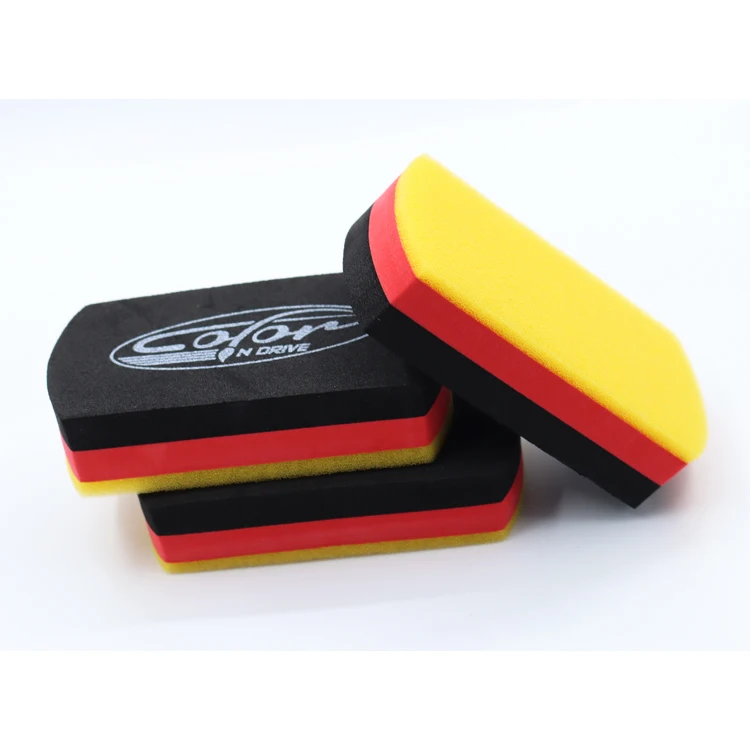 Car Ceramic Coating Sponge Automobiles Glass Nano Wax Coat Applicator Pads Sponges for auto waxing polishing