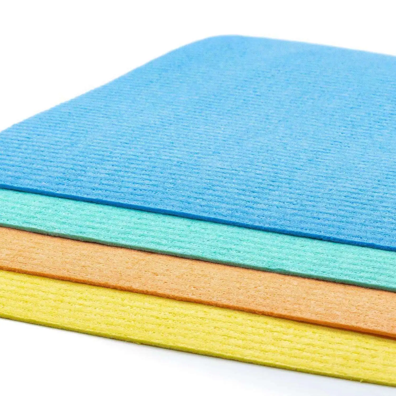 Eco Friendly Cotton Wood Pulp Hand Towel Reusable Cellulose Cleaning Absorbent Swedish Sponge Cloth For Kitchen