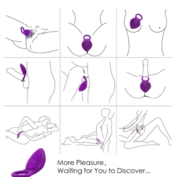 Wholesale Adult Penis Ring Sex Toys Prostate Massager Penis Ring Penis Cock Ring Strap On Dildo Vibrator Sex Toys For Women