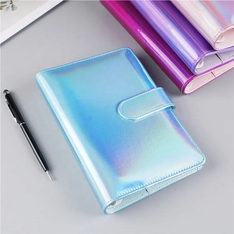A5 A6 A7 Size Custom Organizer PU Leather Cover With Cash Envelopes Budget Binder