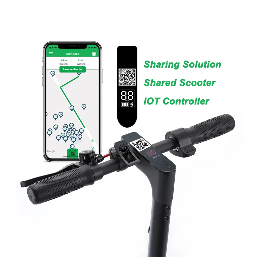 Omni Popular Shared Electric Smart Golf Scooter Lock With Gps Sharing Rental System IOT Controller