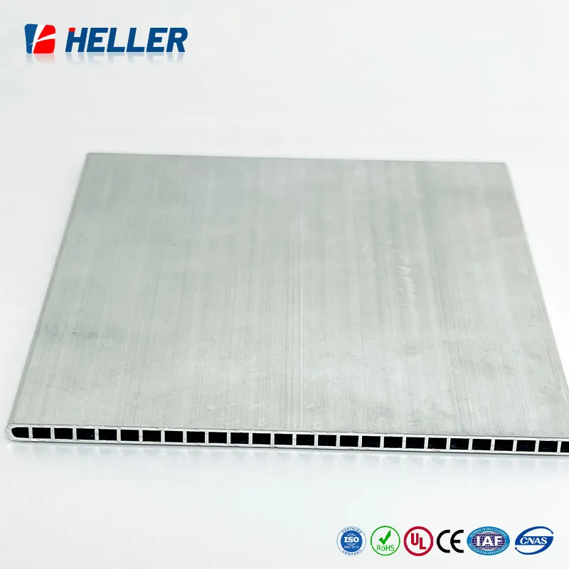 Finishing alloy-coated flux tube large 25-hole 87 * 3 3003 microchannel flat aluminum radiator tube