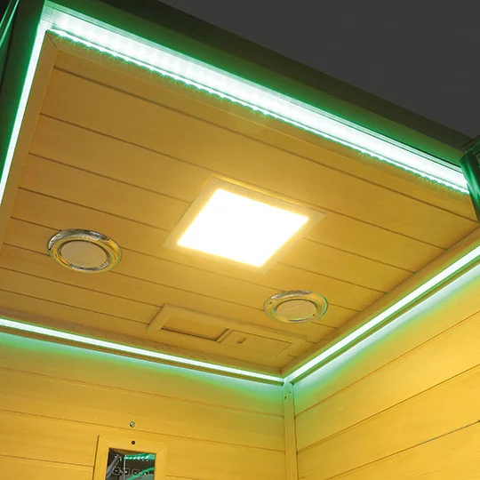 High Quality Traditional Indoor Infrared Sauna Home Dry and Shower Combined Room