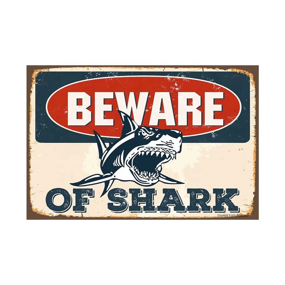 
Retro Metal Tin Signs Wholesale Art Wall Decoration House Cafe Bar Vintage Plaque 