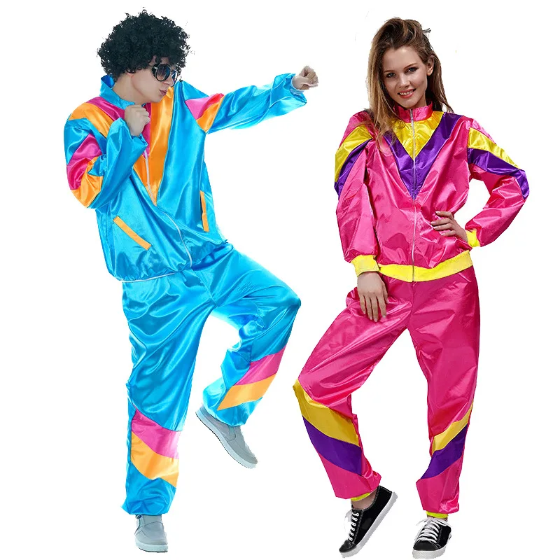 Halloween Carnival cosplay costume Adult disco couple sportswear stage performance costume