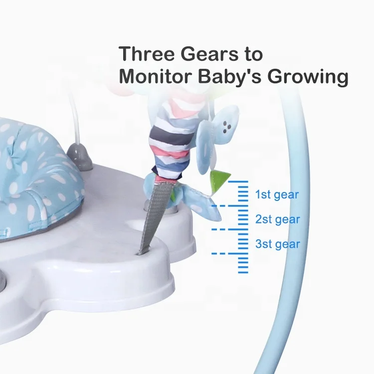 2024 Baby High Chair With Music Baby Jumper Exercises For Activity Center Wheels Baby Swing Chair Round Toddler Walker