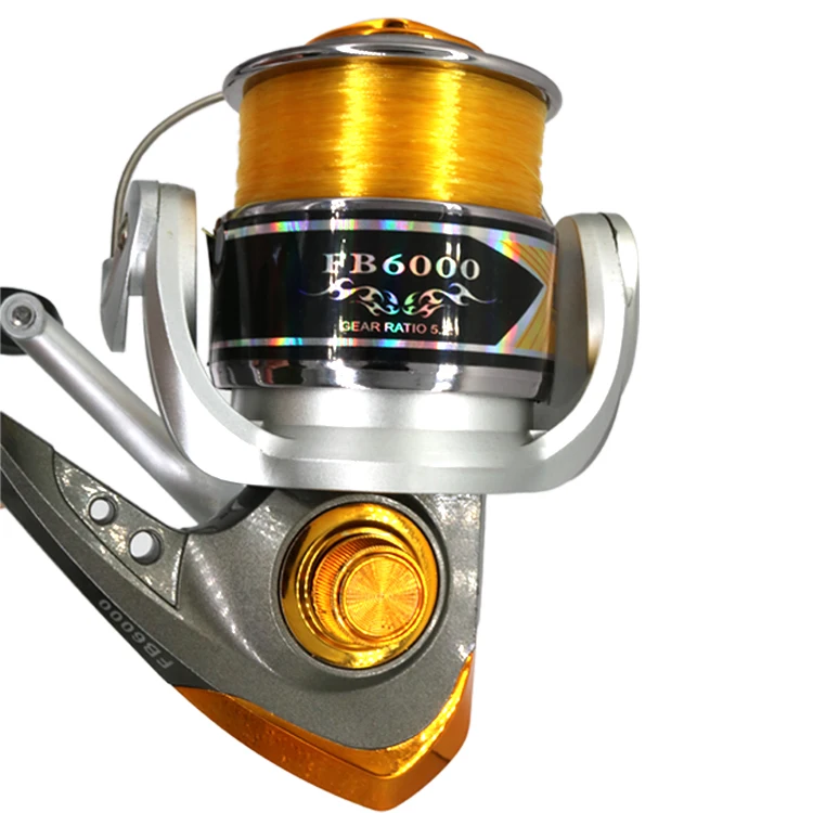 H.Y.D. De Pesca 5.2:1 5000 Small Freshwater Best Rear Drag Spinning Reels Setup For Bass Fishing