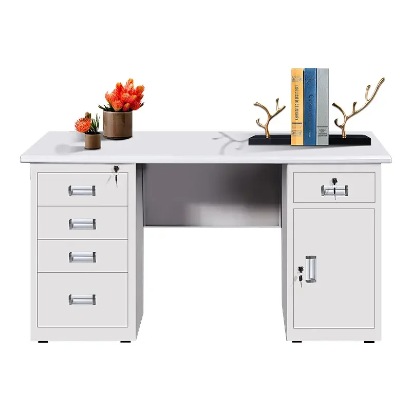 High Quality Desk Metal Study Table Modern Simplicity Home Office Compute Desk