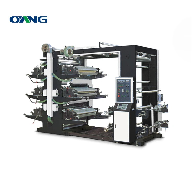 
Flexographic High Speed Digital Letterpress 4 Color Automatic Drum Press Manufacturers Tape Paper Printing Machine 