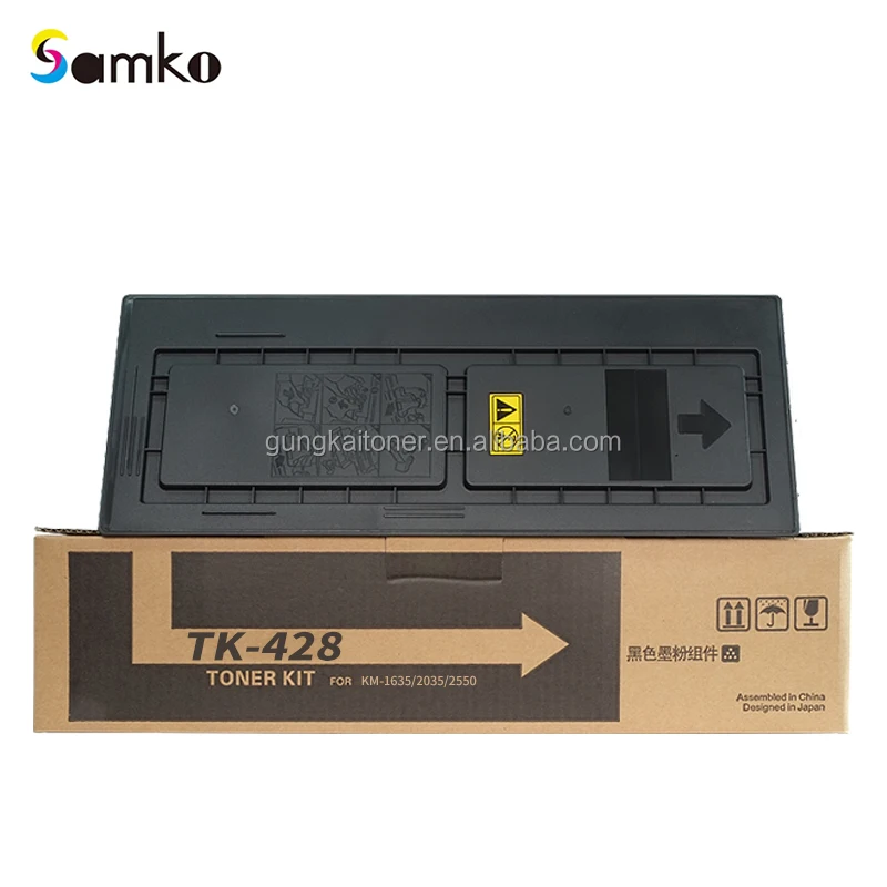 Compatible Toner Cartridge for Kyocera TK420 TK421 TK422 TK423 TK424 Use in KM1635 KM2035 KM2550 TK428