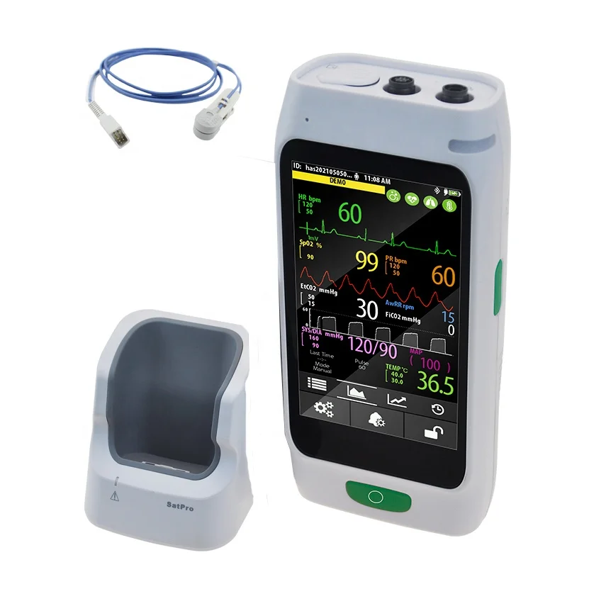 Handheld Pulse Oximeter Vital Signs Monitor Portable Animal