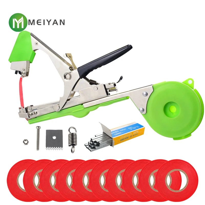 Garden tools Tomatoes vines branches Binding machines Binding straps and staples