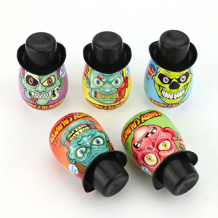 Halloween Zombie with Hat bottle toy  candy
