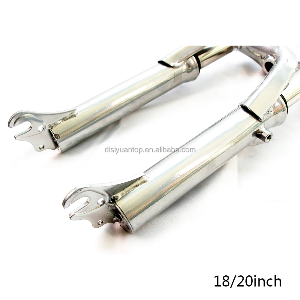 Factory sale aluminum e-bike mountain bike front fork silver frame electric bike front fork