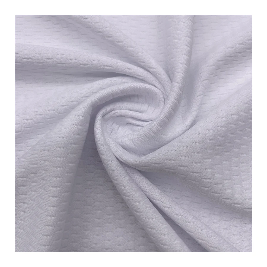 Low Price Moisture Wicking Supplier 100 Polyester Eco-friendly Mesh Fabric for Sportswear