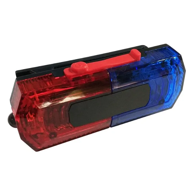 Новое поступление тяжести зондирования LED нержавеющая сталь клип Предупреждение полиции свет мигает