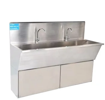 Hospital Scrub Wash Sink With Automatic Sensor Faucet