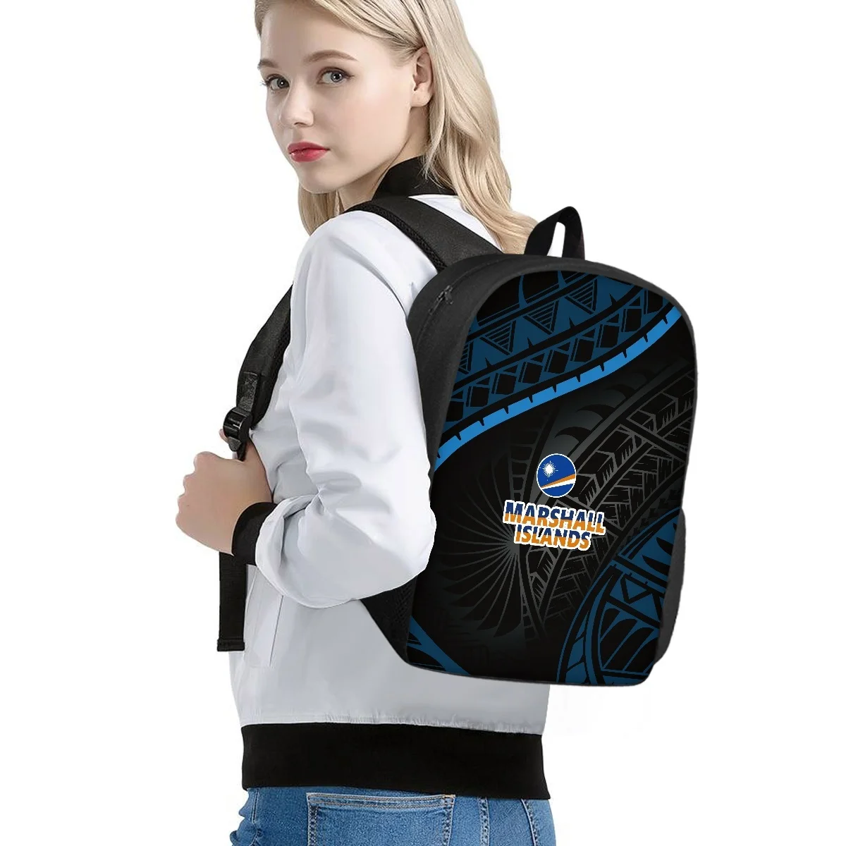Custom Wholesale Marshall Logo Design Good Quality School Backpacks 2023 for Teenager Boy Girl Nylon Laptop Backpack School Bags