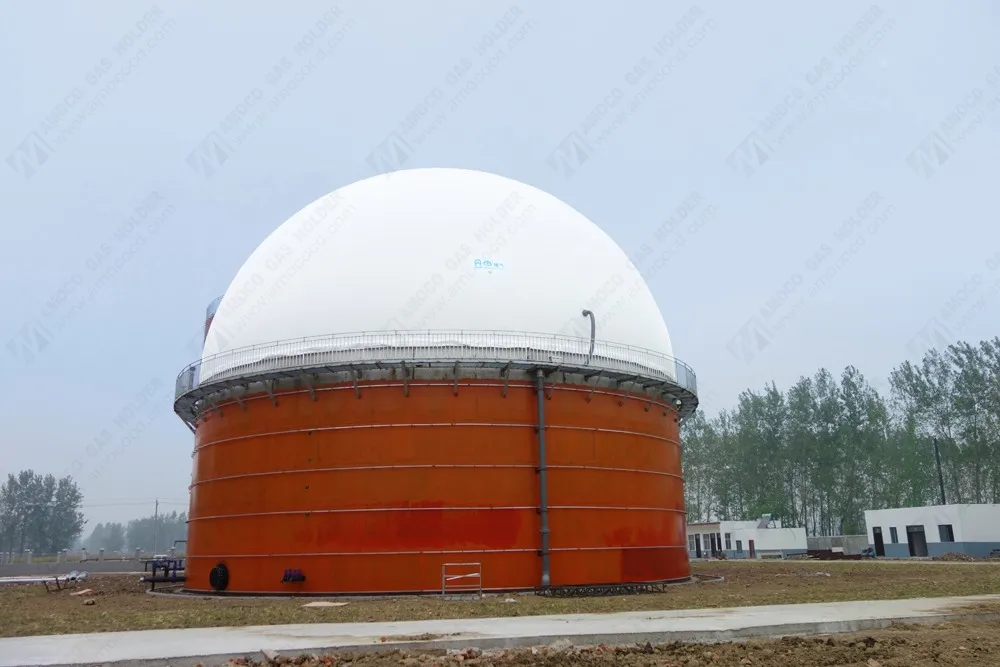 Gas Ballon Biogas Bag For Biogas Waste Treatment Project