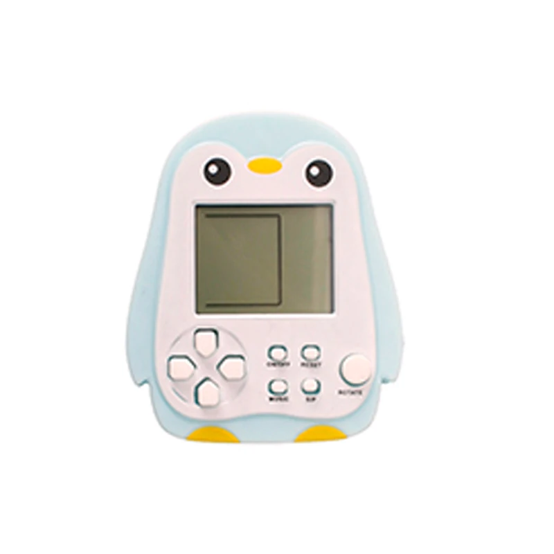 Classic Handheld Game Toys Styles Cartoon Modeling Hanging Decoration Mini Puzzle Game Console Toys