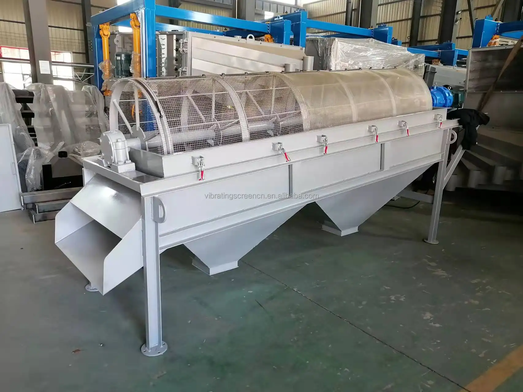 high quality and capacity trommel screen machine drum sand screen equipment for sale