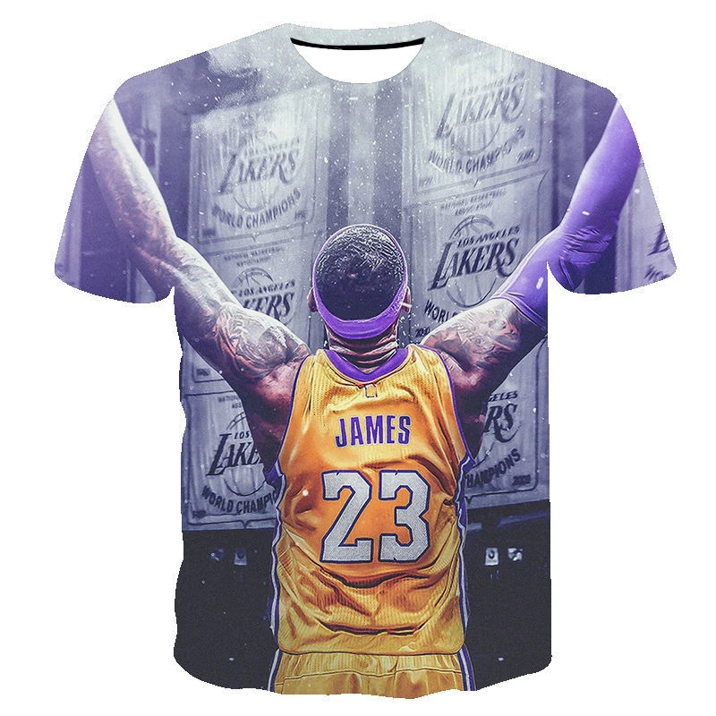 Мужская баскетбольная футболка LBJ King James трикотаж s быстросохнущая спортивная рубашка LA баскетбольный номер 23 Спортивная