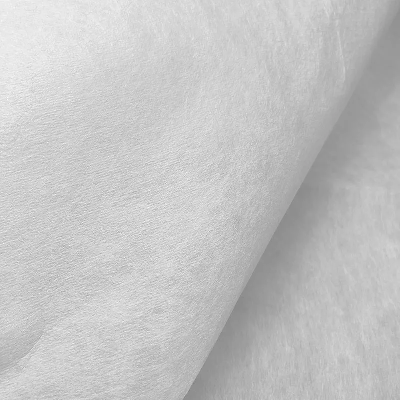 High Temperature  PVA Wash Away Fiber Water Soluble Non Woven Fabric For Embroidery Backing