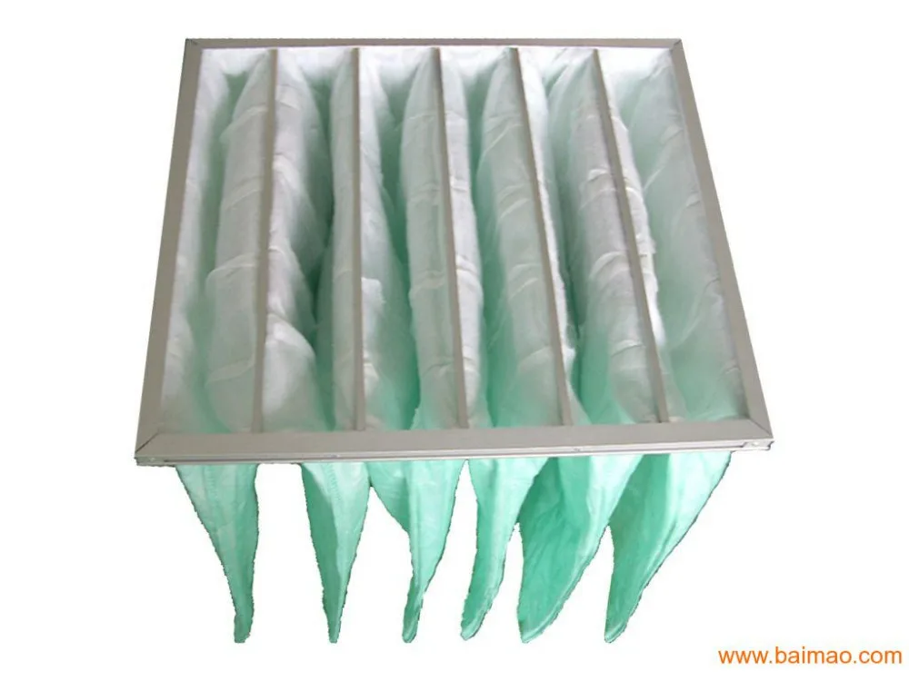 Middle Efficiency Synthetic Fiber High Quality Bag Filter Supplier Pocket Air Filter Compatible with HVAC System