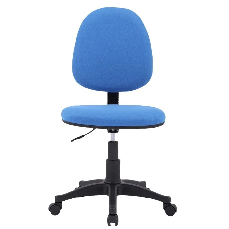 Swivel Staff Fabric Office Chairs Cheap fabric office chair Linen Armless office chair for Work Study