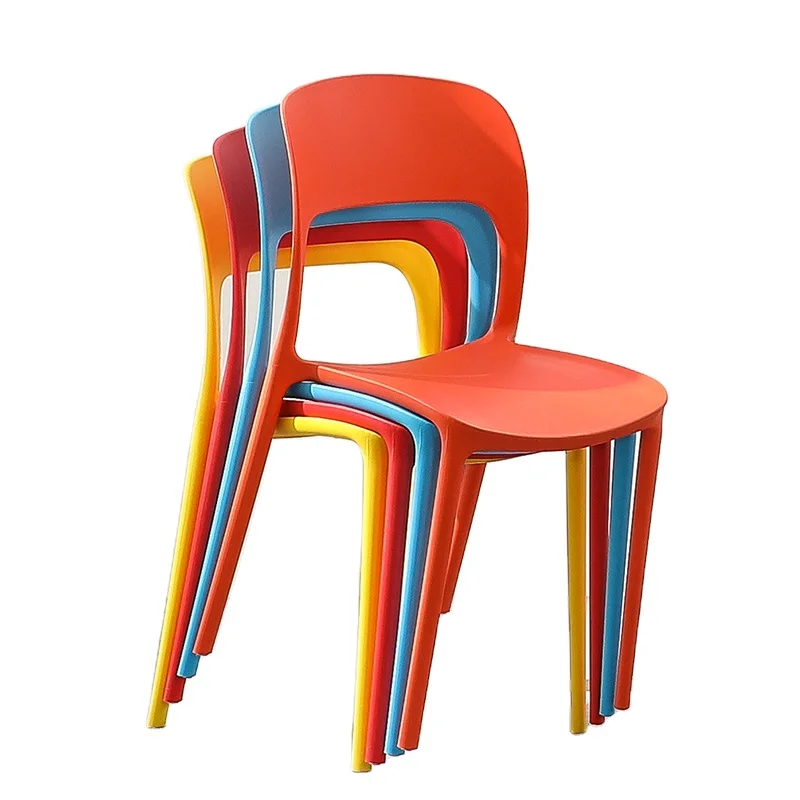 Cheap Outdoor Furniture cadeira de jantar Chaise Cheap Stackable Modern Plastic Chair wholesale