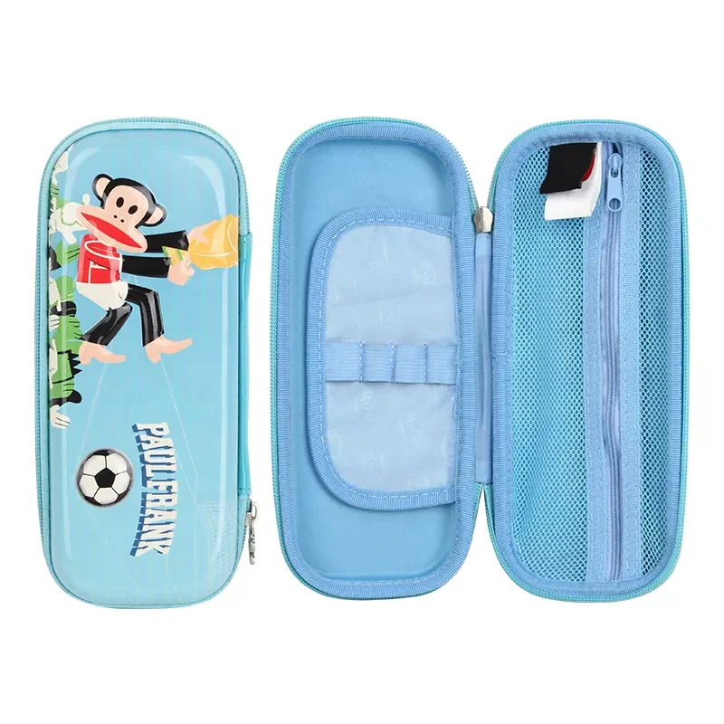 Custom Waterproof Hard shell Cartoon Eva Stationery Box School Cute Pencil Cases