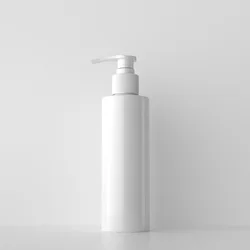 Longway colorful  plastic lotion pump bottle with white dispenser 250ml for hair shampoo cosmetic packaging