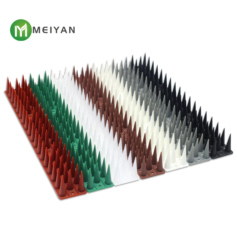 Plastic Anti bird scarer Fence Wall defender Spike for cat rat repellent pigeon defense