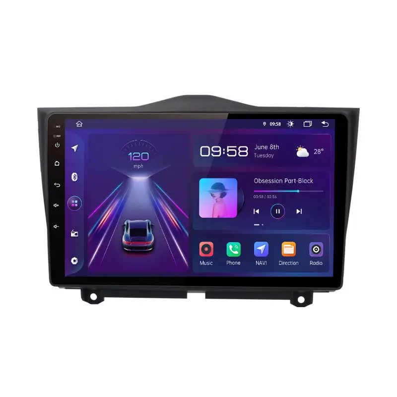 Беспроводная автомобильная навигация Junsun V1 EU автонавигация для LADA BA3 Granta кросс-2018 2019 авто мультимедиа видео