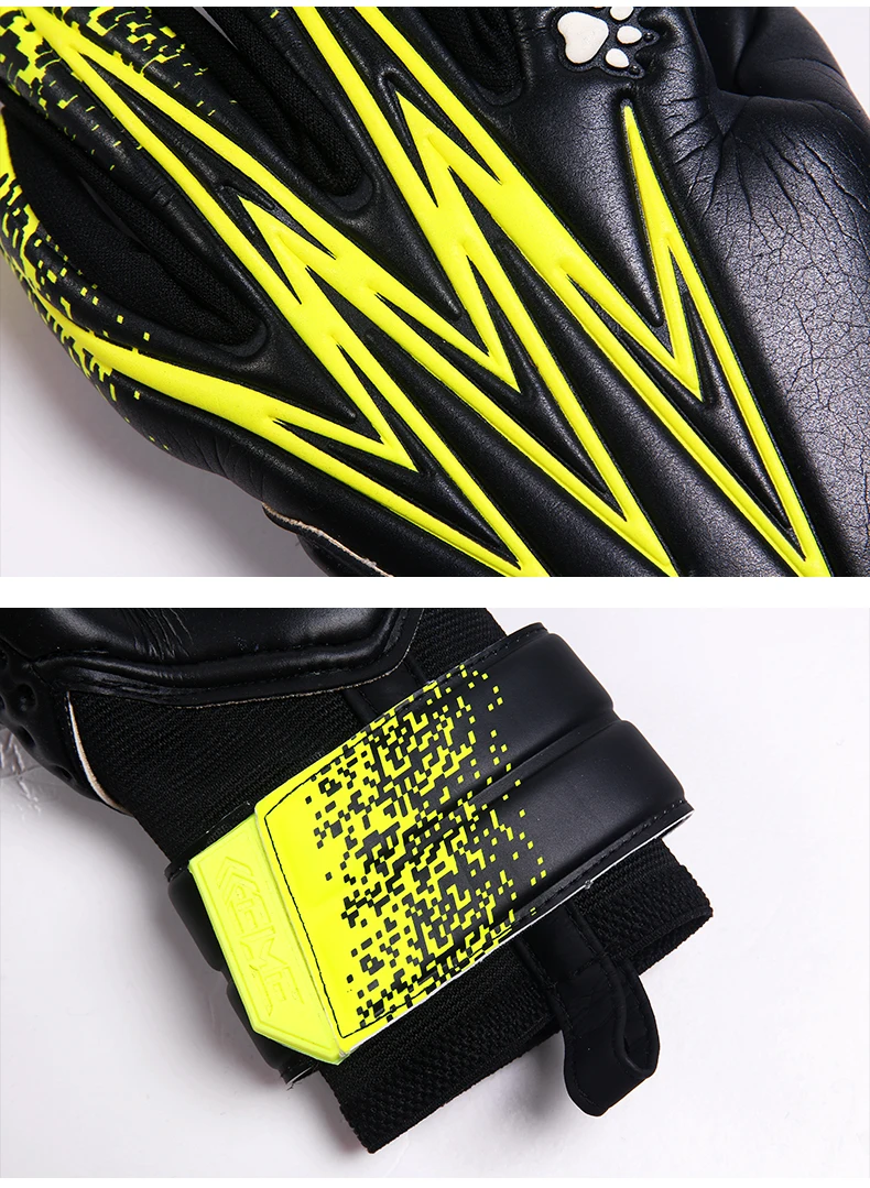 Индивидуальные мужские тренировочные футбольные перчатки KELME для клубной команды профессиональные полиуретановые латексные лагерные вратаря