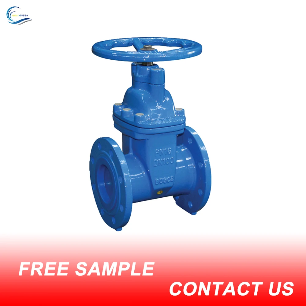 DN100 Cast Iron Water Flange  Gate Valve Price