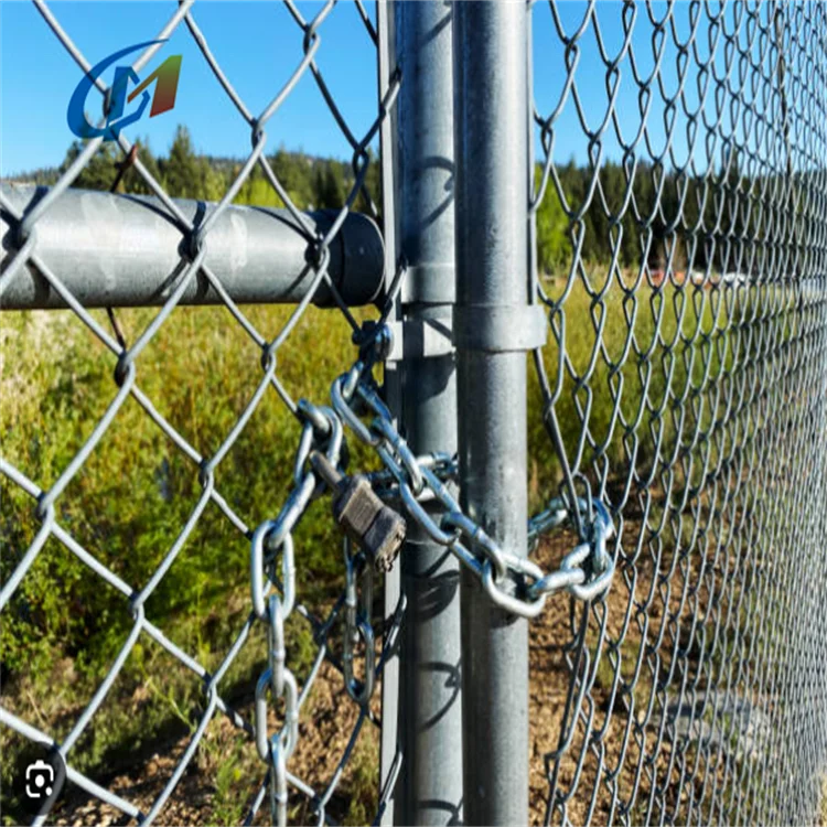 Galvanized Cyclone Woven Fencing Easily Diamond Mesh Cyclone Fence Pvc Coated Chain Link Fence For Sale