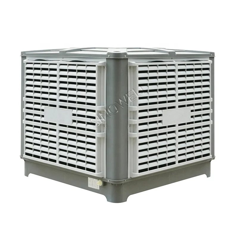 SW greenhouse air cooler spare parts/industrial evaporative air conditioners with water/Chicken house air conditioning cooler