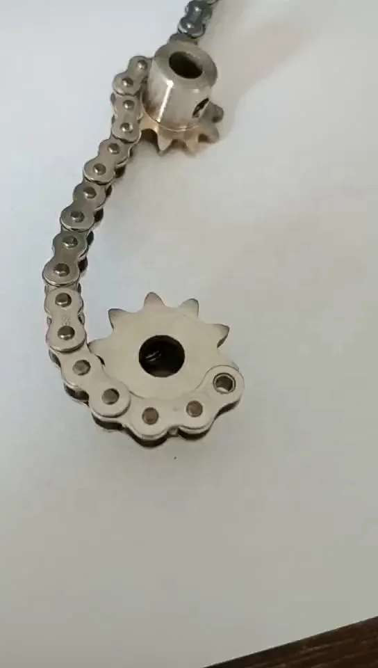  Миниатюрная цепь и звездочка из нержавеющей стали ansi 25 Звездочка Китая