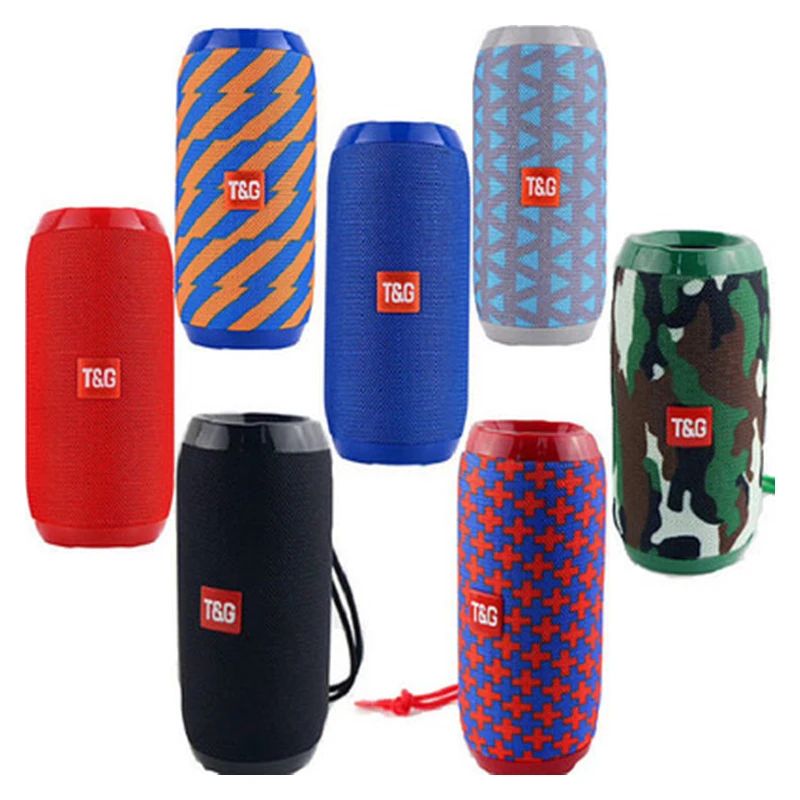 TG117 wireless bluetooth Sound box Soundbar sound system Mini Box Column Speaker FM Radio music spiker Surround Portable Speaker